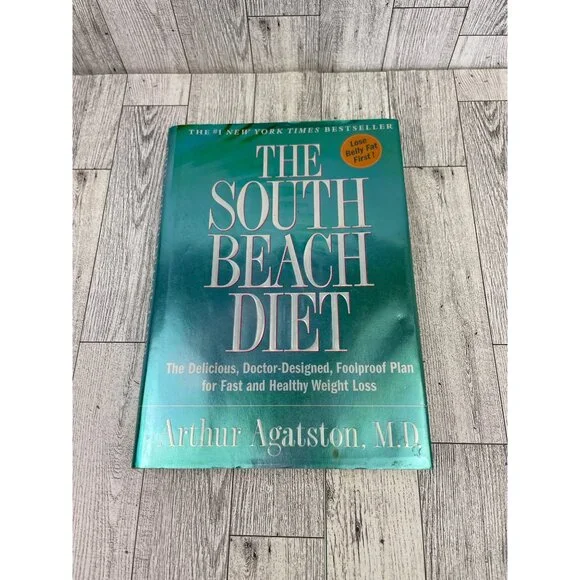 The South Beach Diet Arthur Agatston MD 2003 Hardcover Book Cookbook - Picture 1 of 5